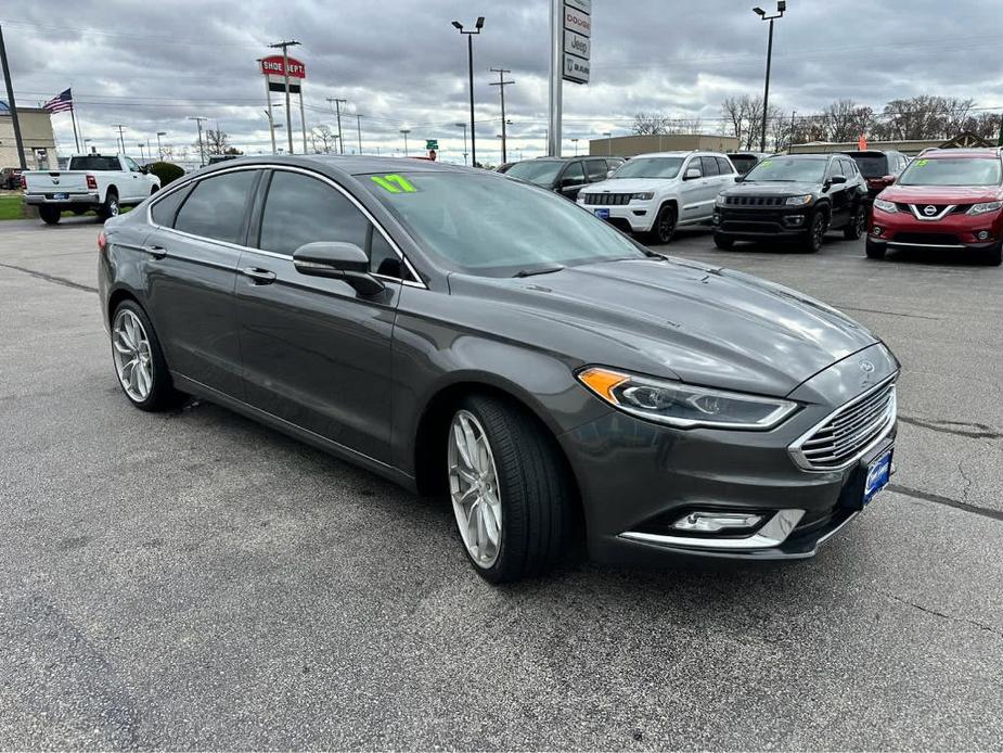 used 2017 Ford Fusion car, priced at $13,200