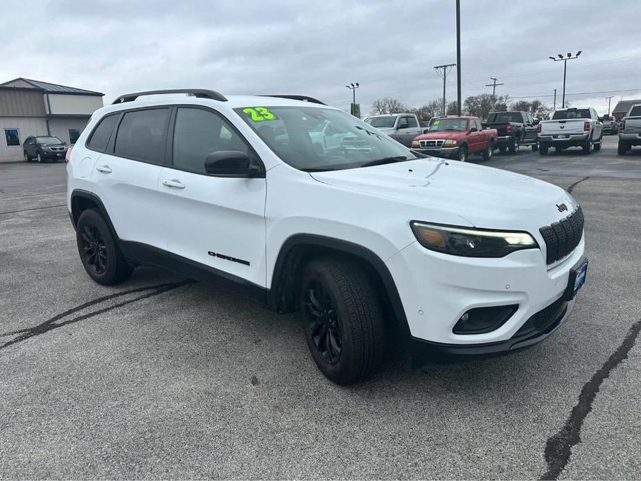 used 2023 Jeep Cherokee car, priced at $24,550