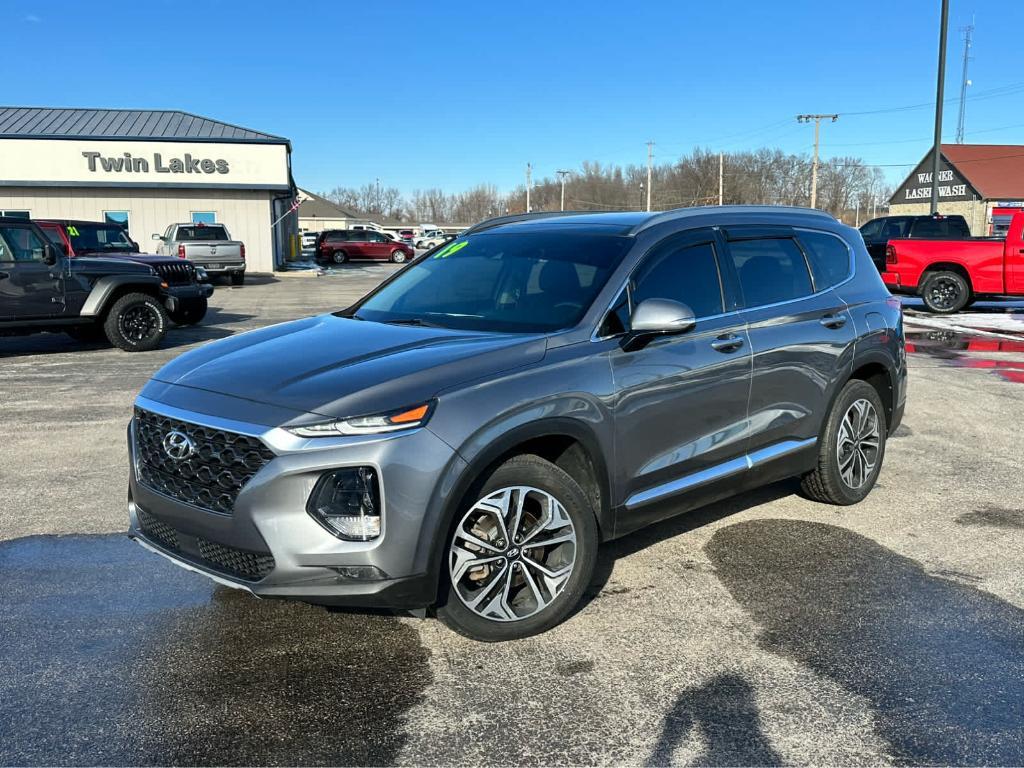 used 2019 Hyundai Santa Fe car, priced at $18,413