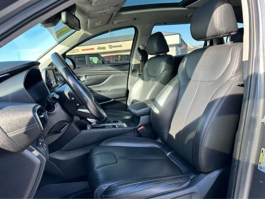 used 2019 Hyundai Santa Fe car, priced at $18,413