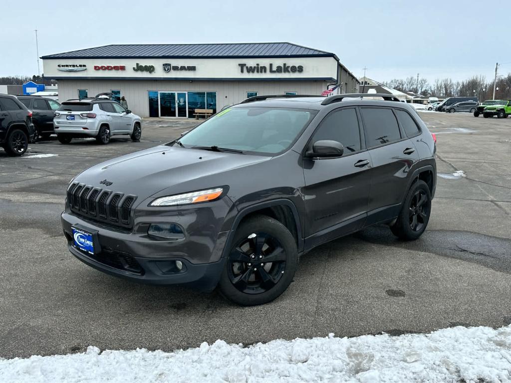 used 2017 Jeep Cherokee car, priced at $14,304