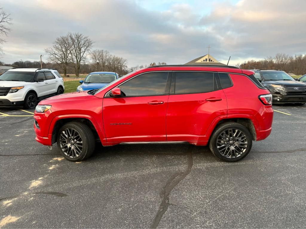 used 2022 Jeep Compass car, priced at $24,700