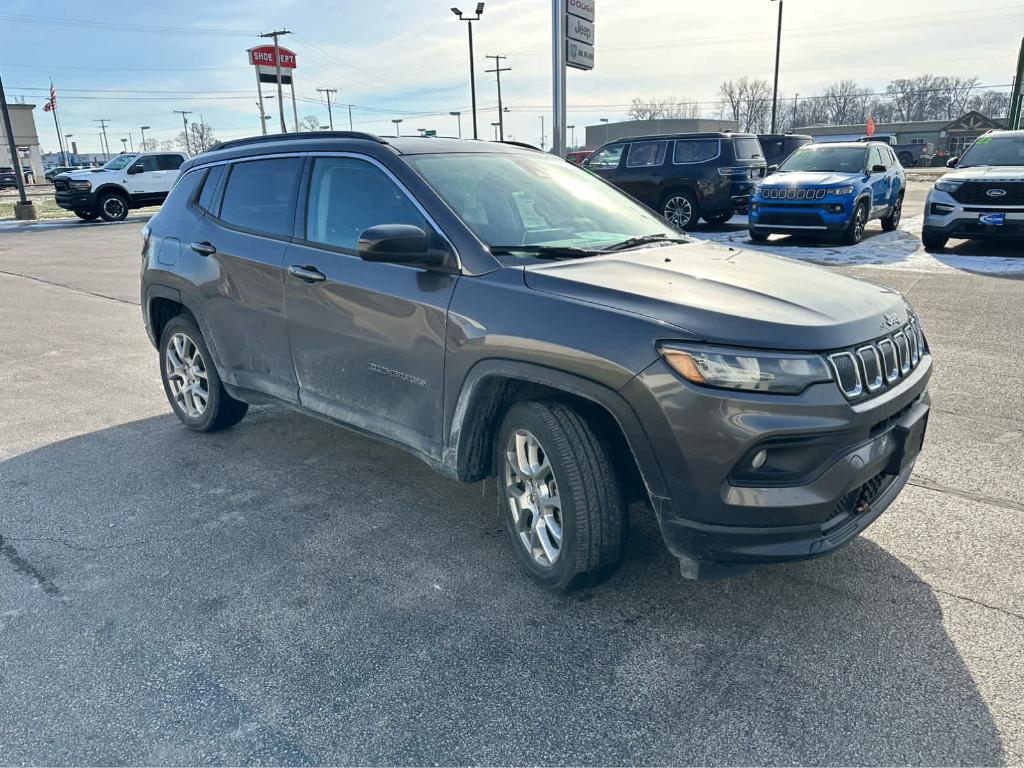 used 2022 Jeep Compass car, priced at $22,350