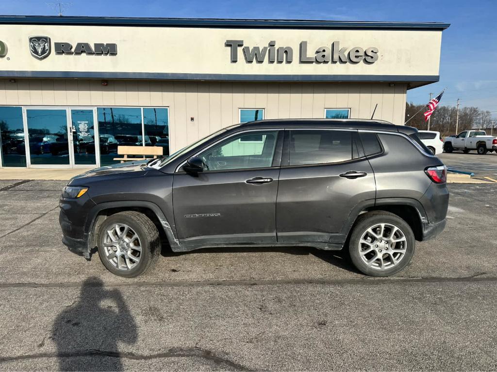 used 2022 Jeep Compass car, priced at $22,350