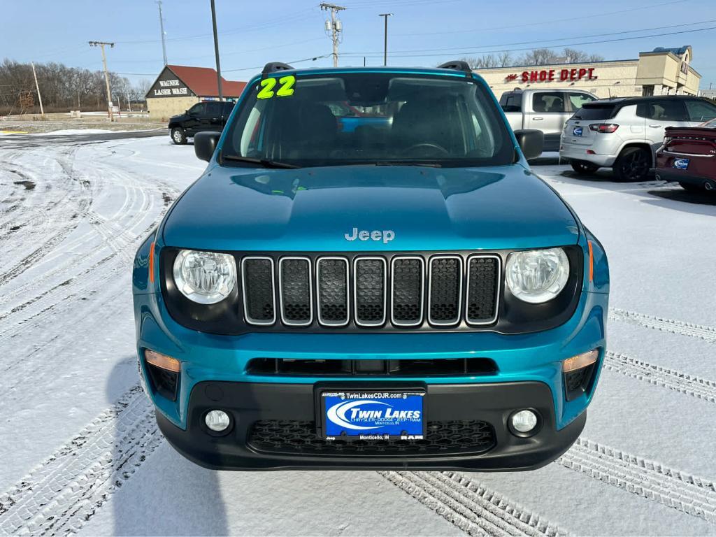 used 2022 Jeep Renegade car, priced at $21,200