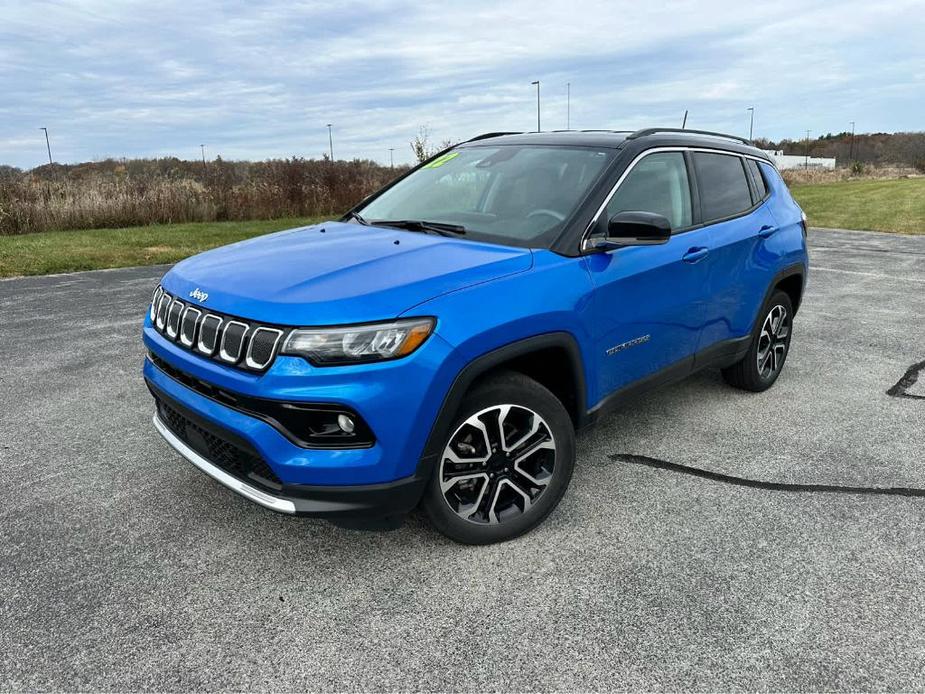 used 2022 Jeep Compass car, priced at $23,835