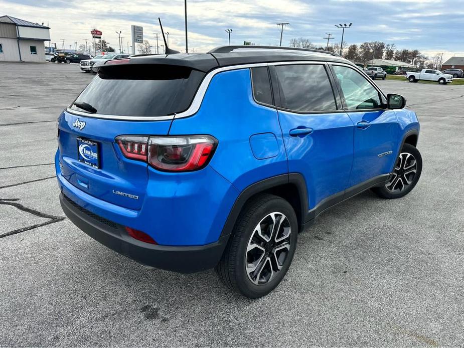 used 2022 Jeep Compass car, priced at $23,835