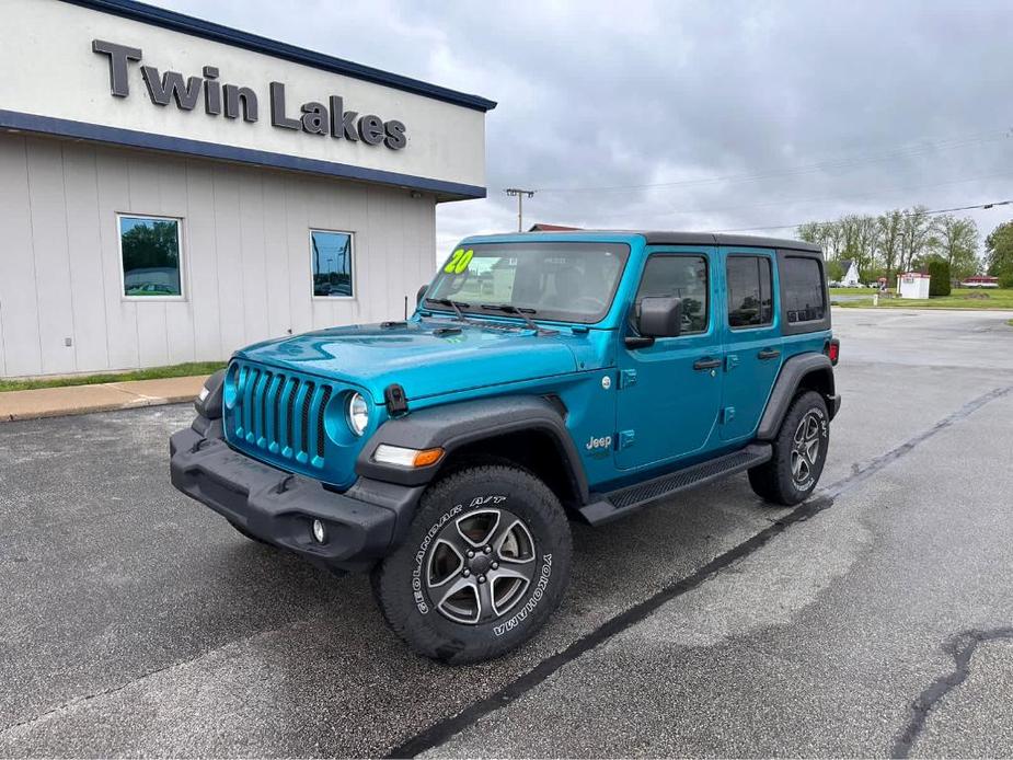 used 2020 Jeep Wrangler Unlimited car, priced at $34,400