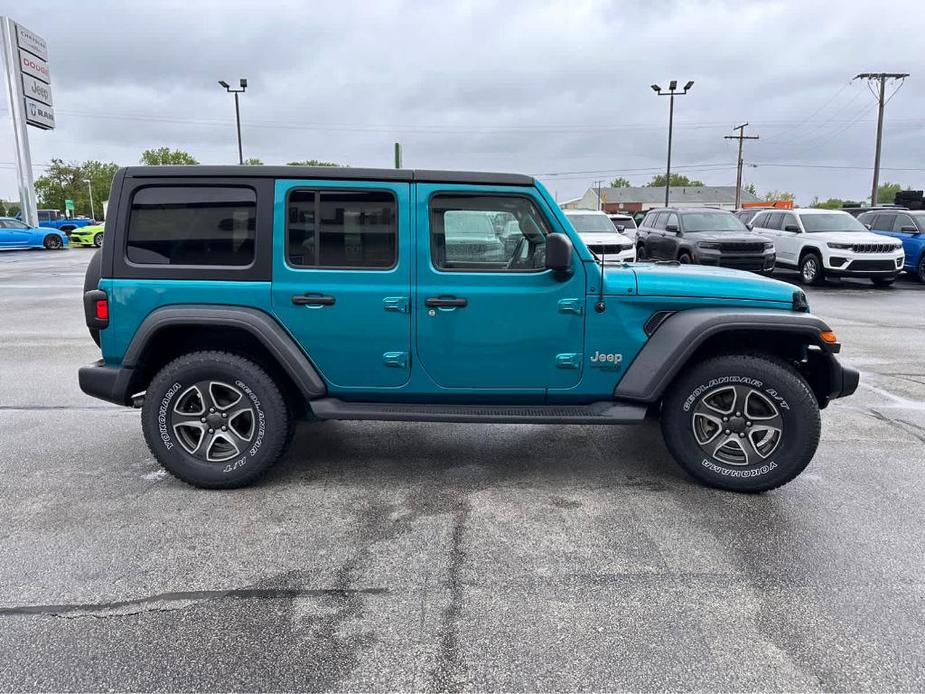 used 2020 Jeep Wrangler Unlimited car, priced at $33,947