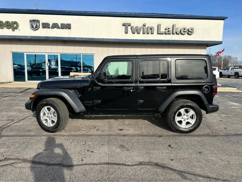 used 2021 Jeep Wrangler Unlimited car, priced at $30,200