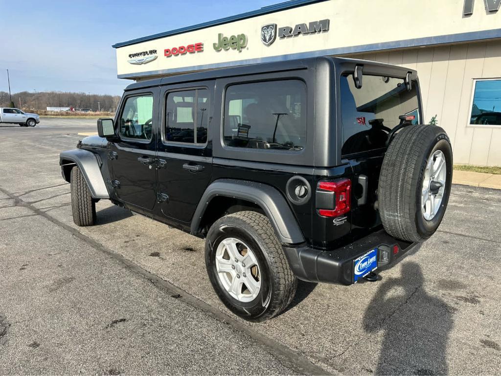 used 2021 Jeep Wrangler Unlimited car, priced at $30,200