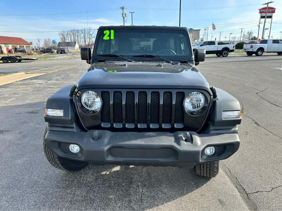 used 2021 Jeep Wrangler Unlimited car, priced at $30,200