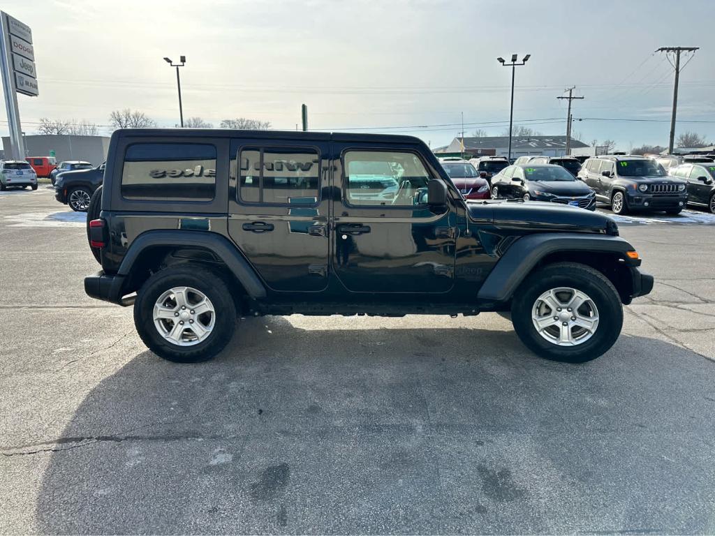 used 2021 Jeep Wrangler Unlimited car, priced at $30,200