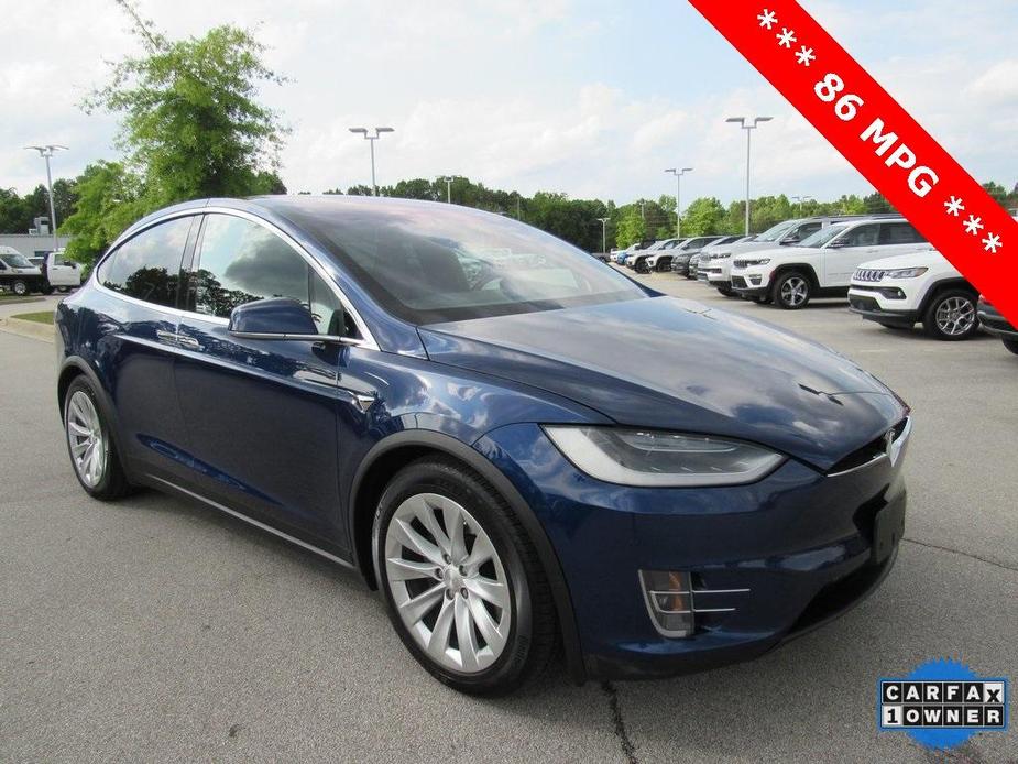 used 2017 Tesla Model X car, priced at $31,000