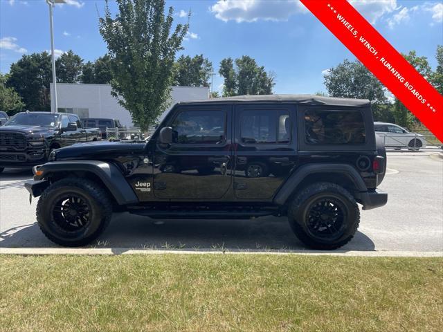 used 2018 Jeep Wrangler Unlimited car, priced at $26,404