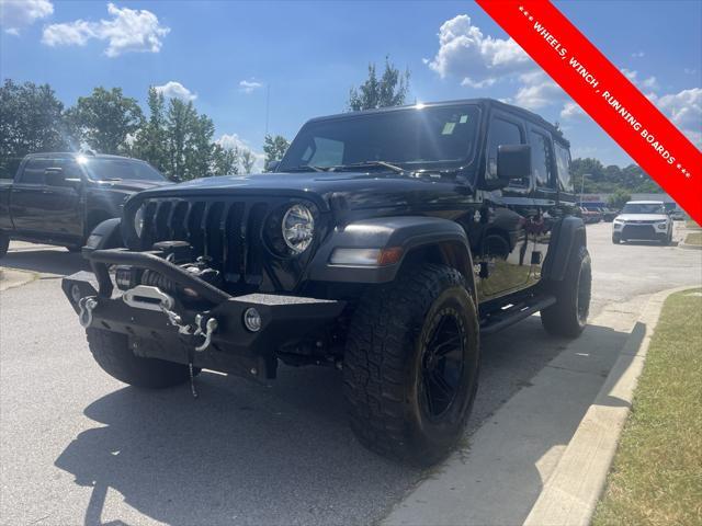 used 2018 Jeep Wrangler Unlimited car, priced at $26,404