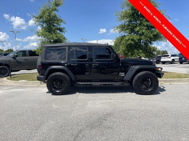 used 2018 Jeep Wrangler Unlimited car, priced at $26,404