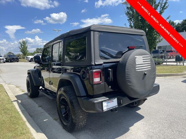 used 2018 Jeep Wrangler Unlimited car, priced at $26,404