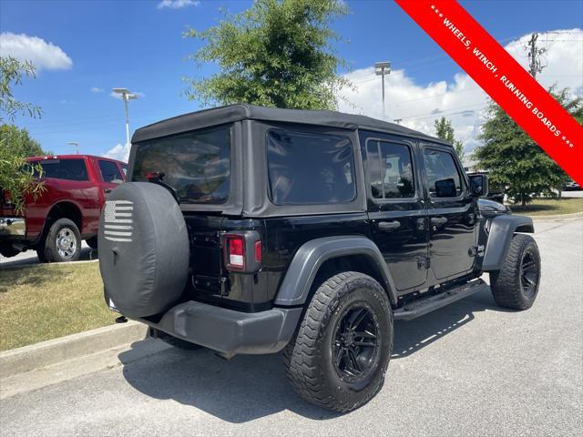 used 2018 Jeep Wrangler Unlimited car, priced at $26,404