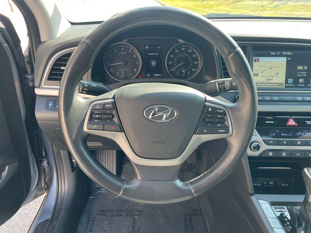 used 2017 Hyundai Elantra car, priced at $15,000