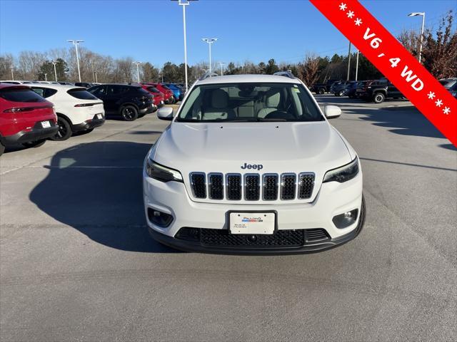 used 2021 Jeep Cherokee car, priced at $23,000