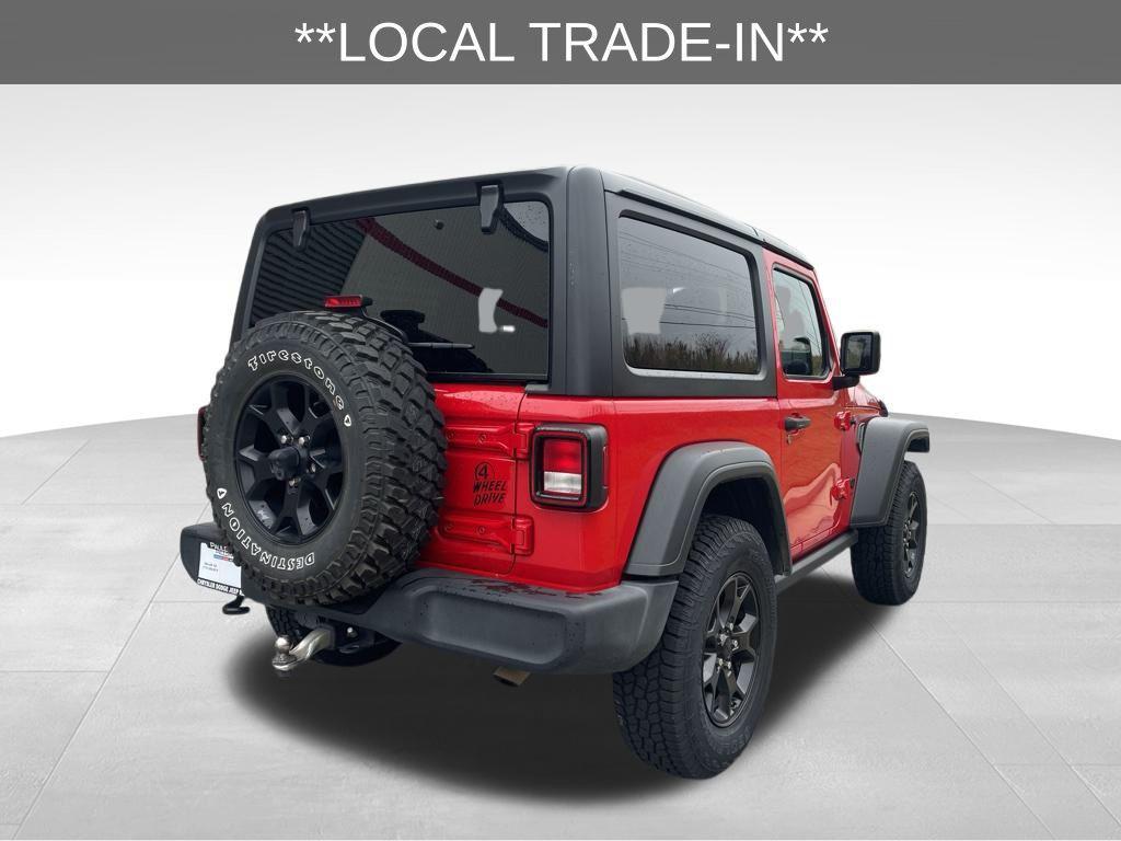 used 2022 Jeep Wrangler car, priced at $25,884