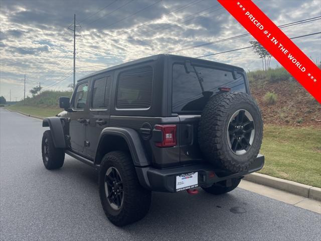 used 2018 Jeep Wrangler Unlimited car, priced at $24,454