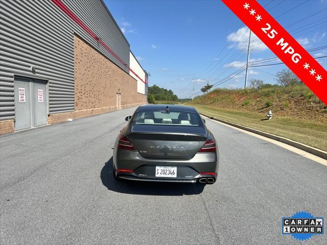 used 2023 Genesis G70 car, priced at $28,187