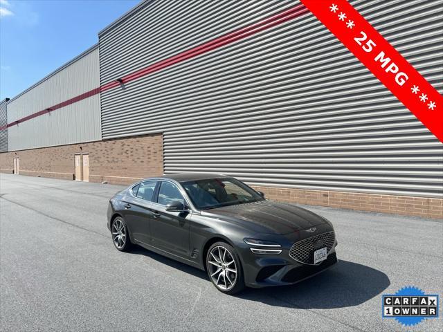 used 2023 Genesis G70 car, priced at $28,187