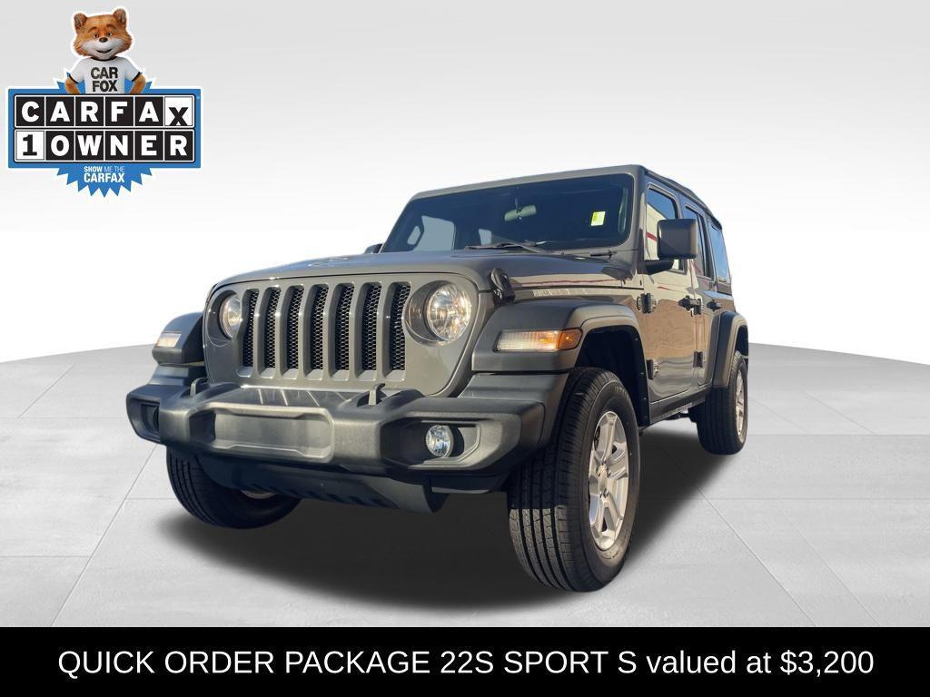 used 2021 Jeep Wrangler Unlimited car, priced at $26,628