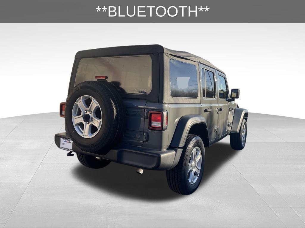 used 2021 Jeep Wrangler Unlimited car, priced at $28,196