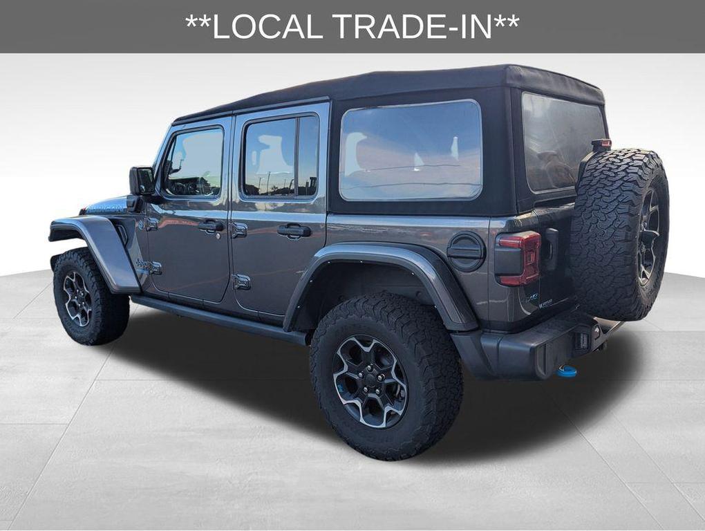 used 2021 Jeep Wrangler Unlimited 4xe car, priced at $30,000