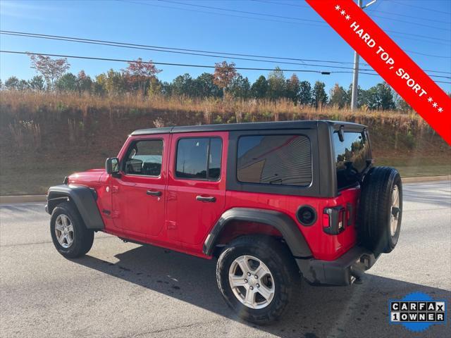 used 2021 Jeep Wrangler Unlimited car, priced at $24,470