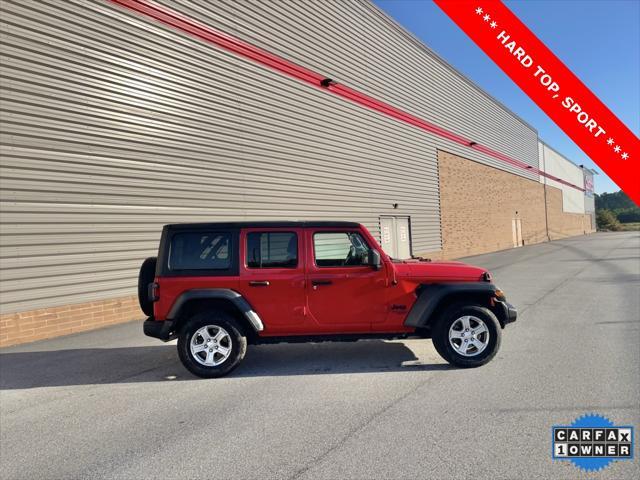 used 2021 Jeep Wrangler Unlimited car, priced at $24,470