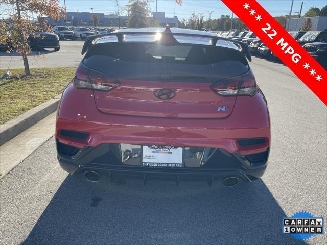 used 2022 Hyundai Veloster N car, priced at $23,995