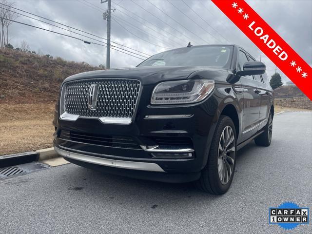 used 2021 Lincoln Navigator car, priced at $39,887