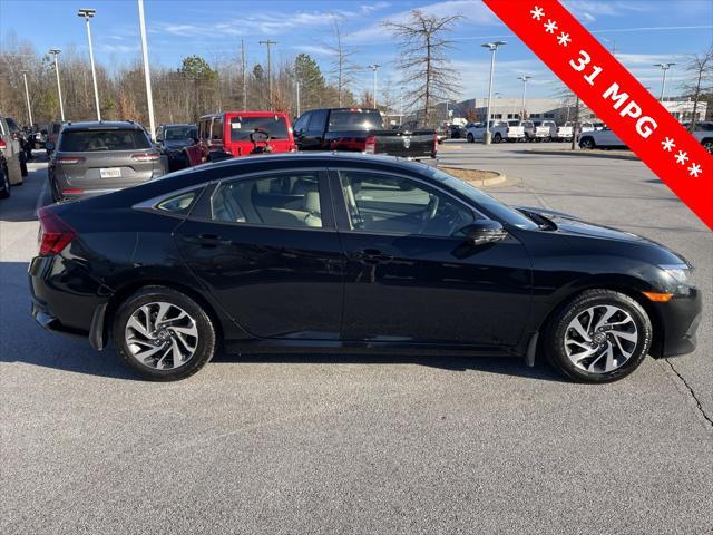 used 2018 Honda Civic car, priced at $15,000