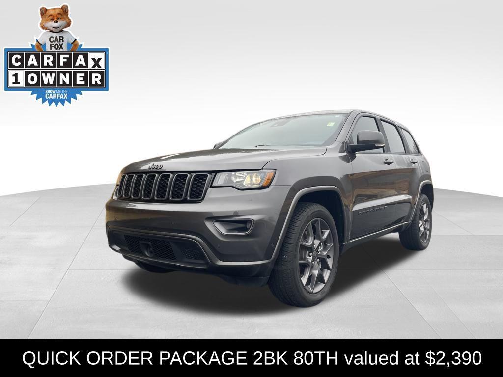 used 2021 Jeep Grand Cherokee car, priced at $25,753