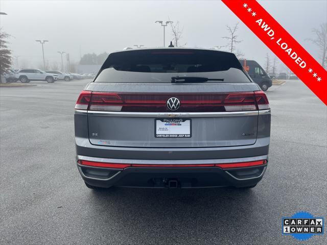 used 2024 Volkswagen Atlas Cross Sport car, priced at $34,542