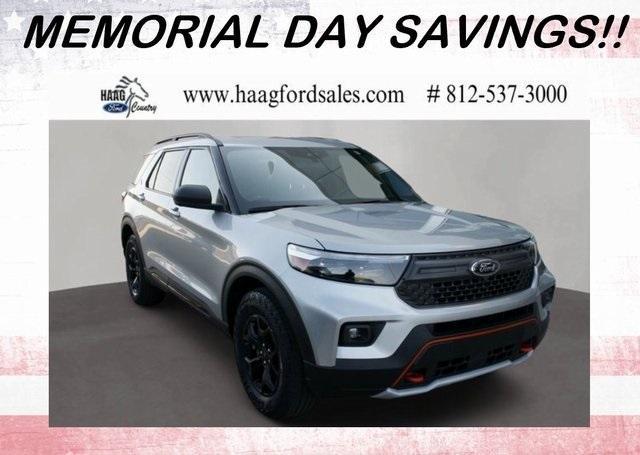 used 2021 Ford Explorer car, priced at $38,024