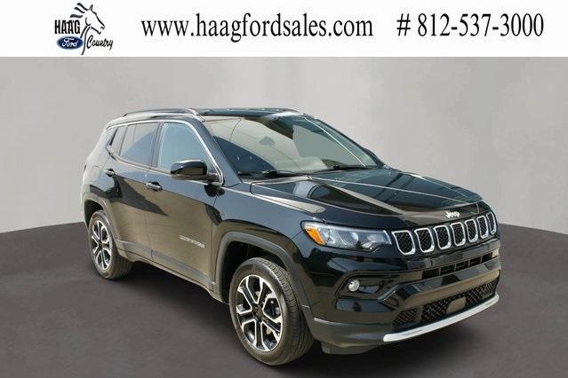 used 2023 Jeep Compass car, priced at $25,469