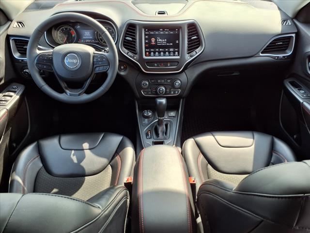 used 2021 Jeep Cherokee car, priced at $28,000