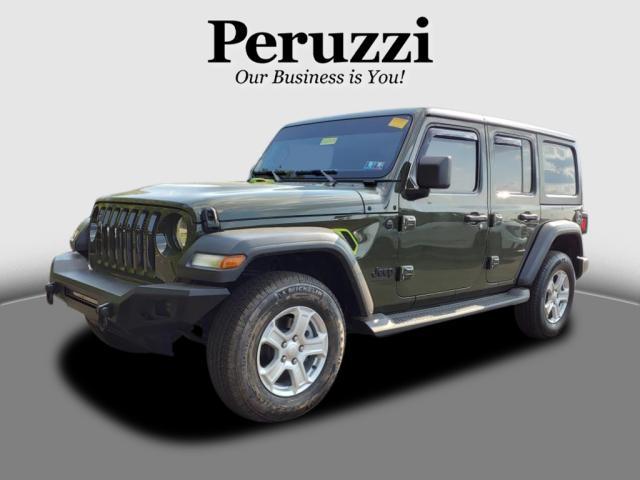 used 2021 Jeep Wrangler Unlimited car, priced at $31,999