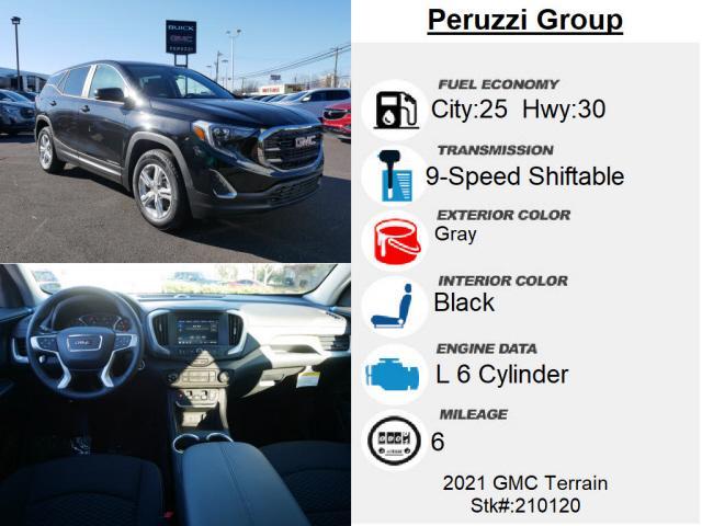 used 2021 GMC Terrain car, priced at $20,900