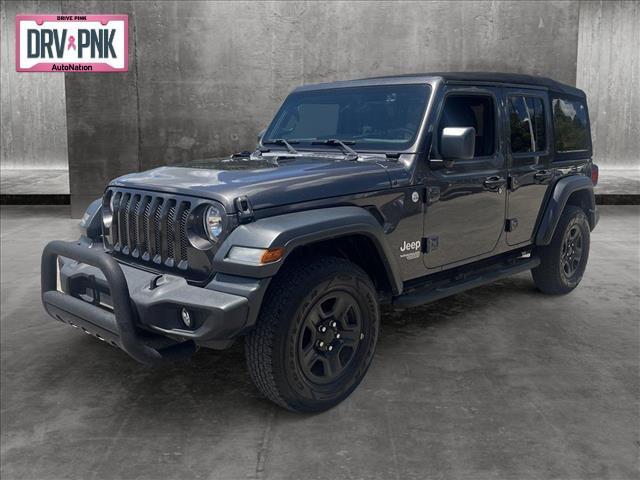 used 2018 Jeep Wrangler Unlimited car, priced at $20,200