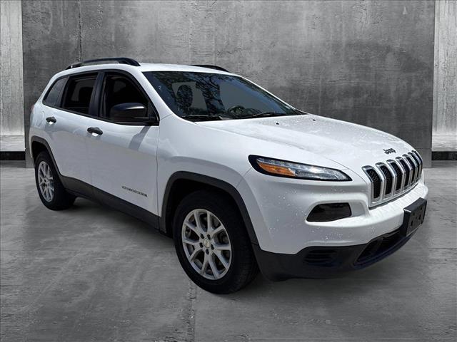 used 2017 Jeep Cherokee car, priced at $12,990