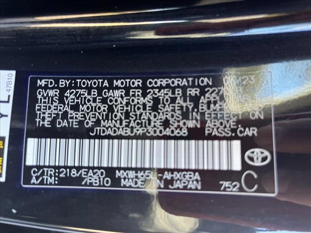 used 2023 Toyota Prius car, priced at $31,996