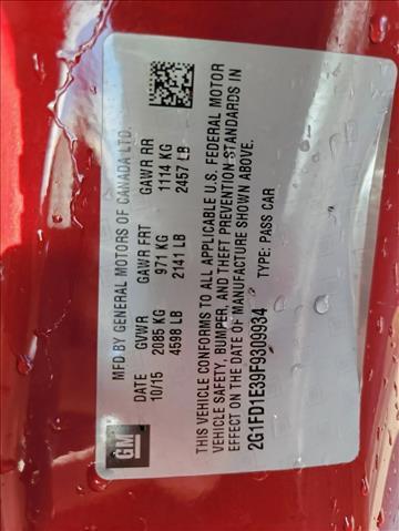 used 2015 Chevrolet Camaro car, priced at $9,991