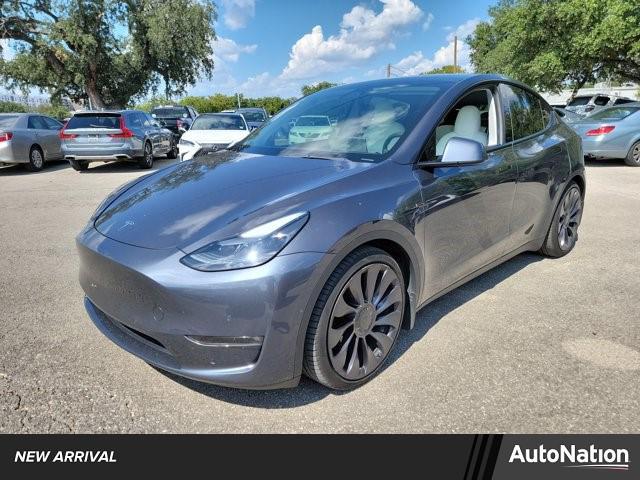 used 2021 Tesla Model Y car, priced at $22,599