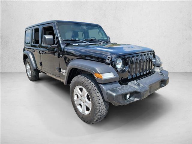 used 2018 Jeep Wrangler Unlimited car, priced at $20,993